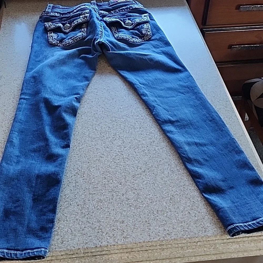 Grace In LA Skinny Ankle Jeans, Size  27 - Picture 12 of 14